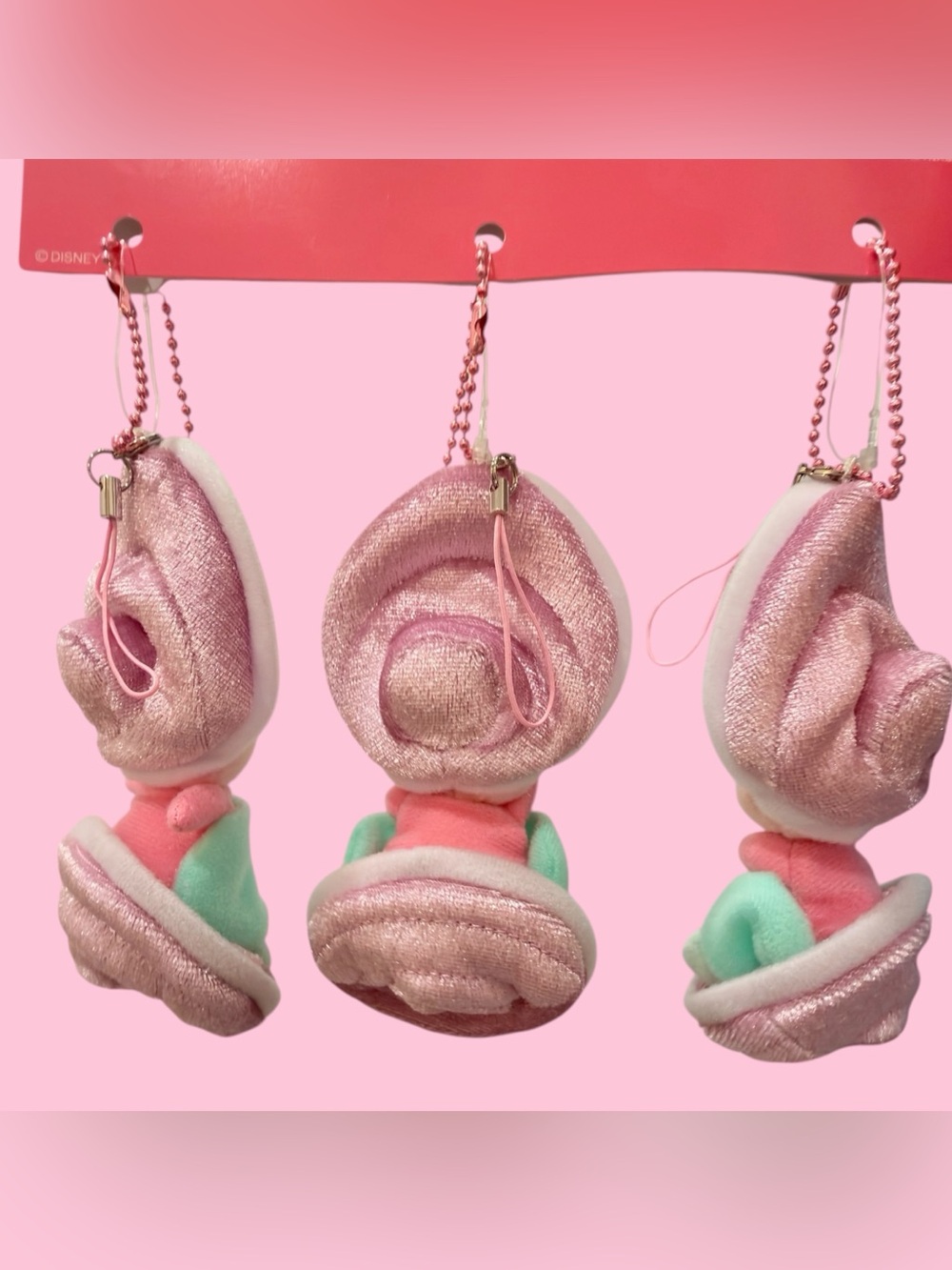 TOKYO DISNEY RESORT Alice in Wonderland BABY OYSTER PLUSH Set of 3 NEW Charm - Picture 11 of 11